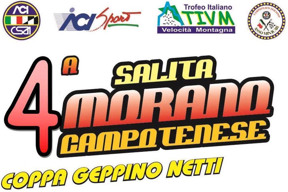 Trofeo Italiano Velocità Montagna, oggi la Morano Campotenese