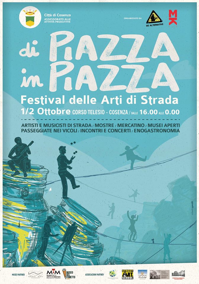 Festival degli artisti di strada a Cosenza