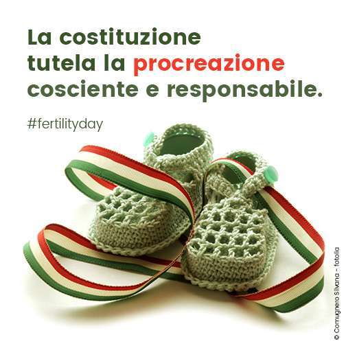 Fertility Day 2016, l'Italia tratta le donne da fattrici, belle cose!