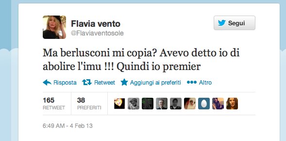 Provaci ancora Flavia!