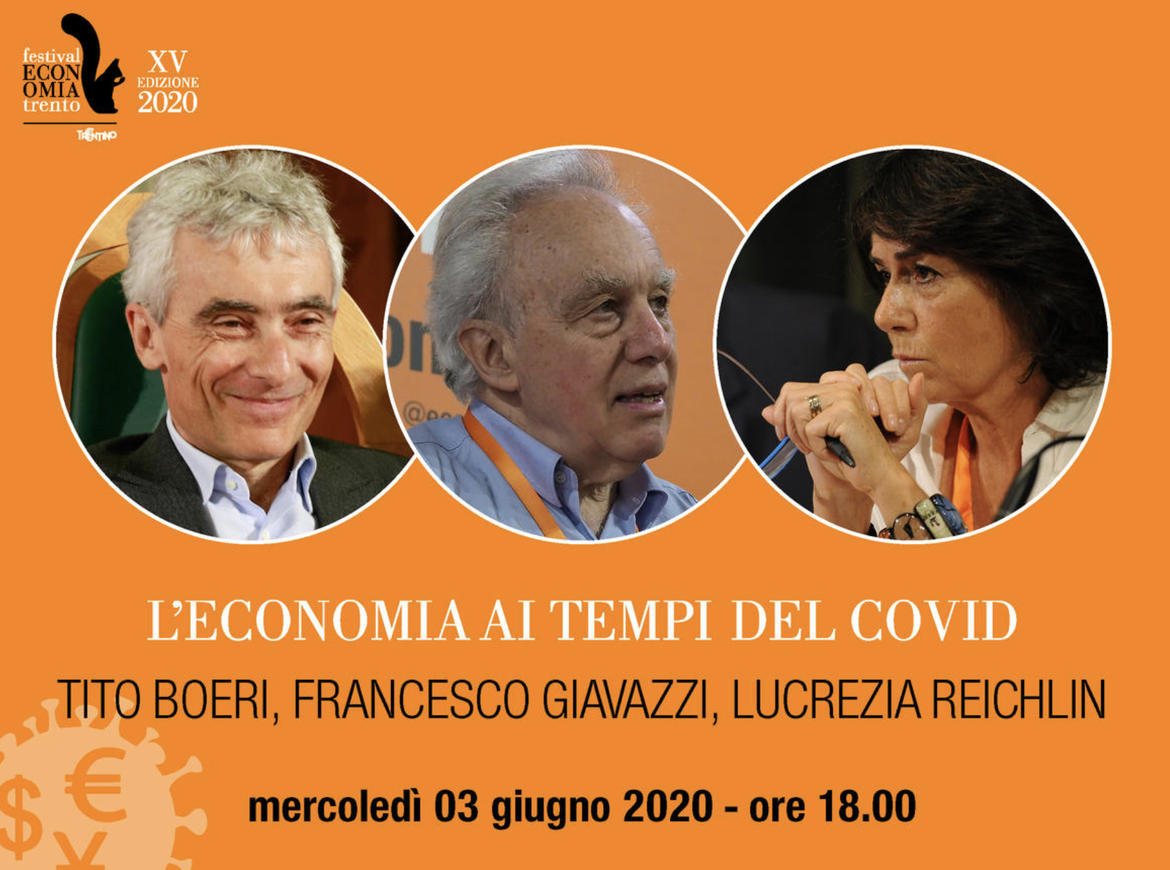 Festival Economia: domani alle 18 Giavazzi e Reichlin