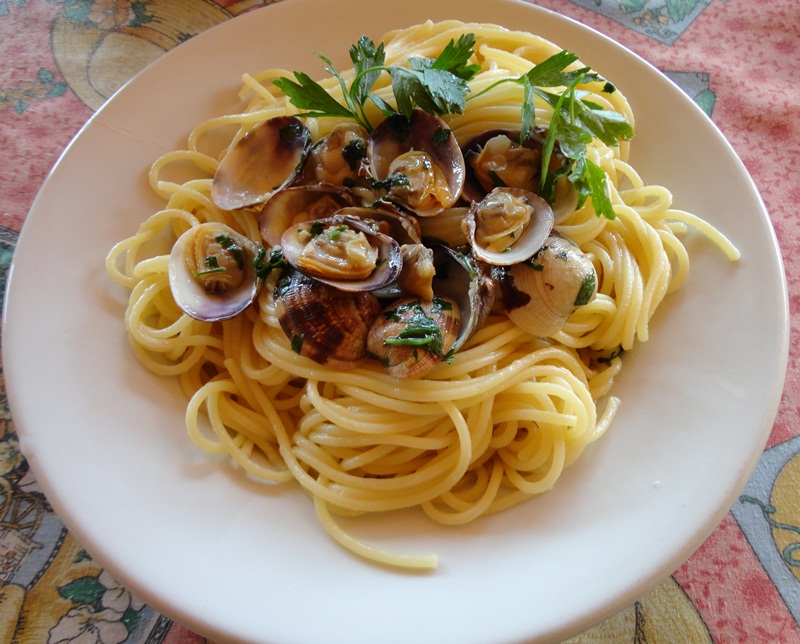 spaghetti a vongole