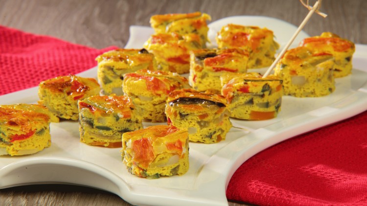 Frittata con le verdure in forno