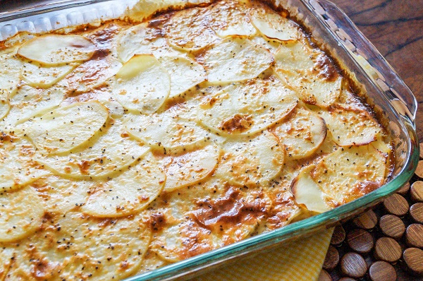 Sformato di patate e melanzane