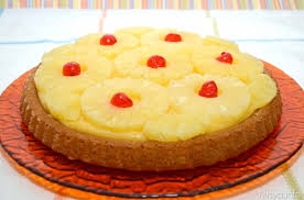 Crostata alla crema con Ananas e amarene