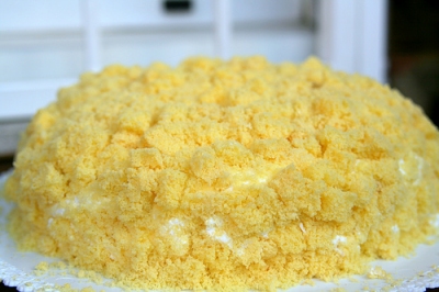 Torta Mimosa per la Festa della Donna