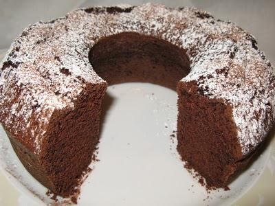 Ciambella al cioccolato e cocco