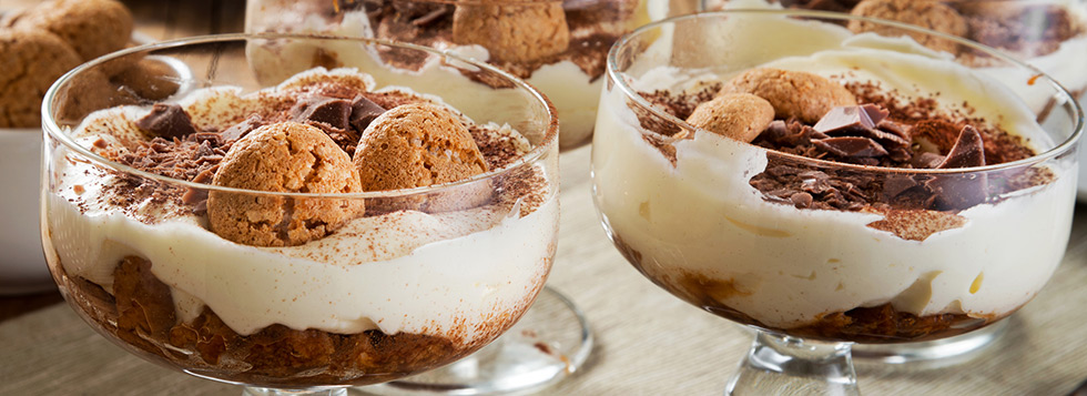 Tiramisù con amaretti