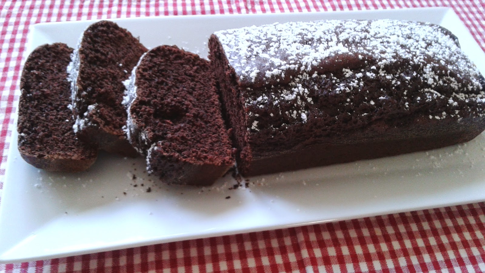 Plumcake al cioccolato senza uova e burro