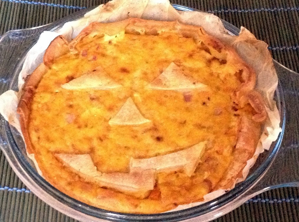 Torta salata di zucca