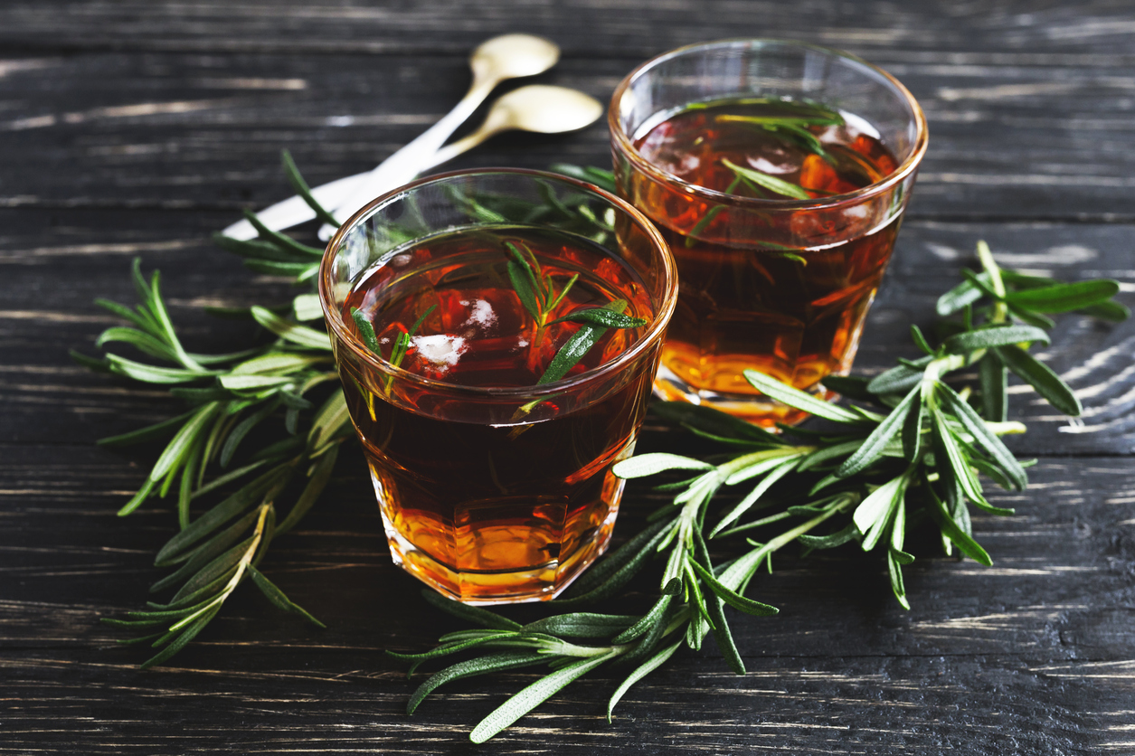 Infuso di rosmarino per capelli