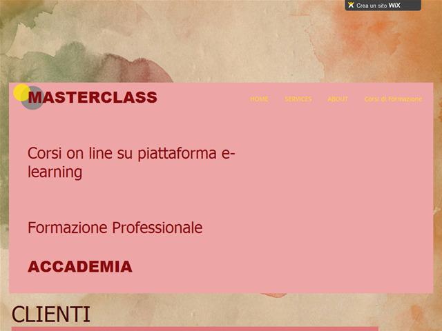 MASTERCLASS LA FORMAZIONE PROFESSIONALE IDEALE