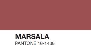 Colore dell'anno 2015: Marsala