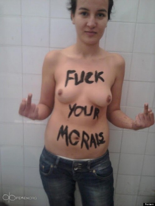 Femen minacciata di morte in Tunisia