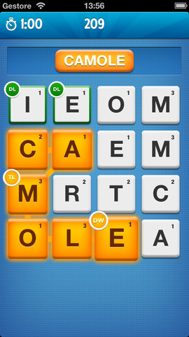 Ruzzle, scarabeo di oggi