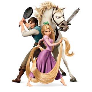 Rapunzel e la sua animazione in 3D