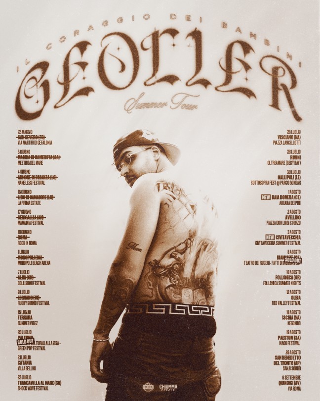 Geolier in tour