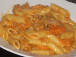 PENNE RIGATE CON ZUCCA E GORGONZOLA