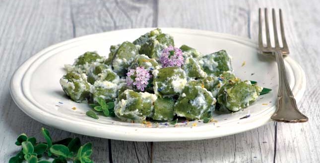 Gnocchi di ricotta e spinaci