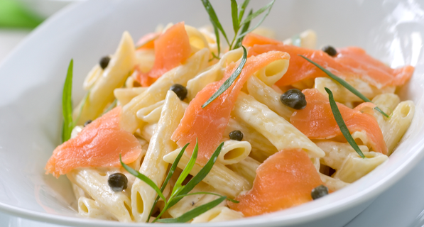 Pasta al salmone