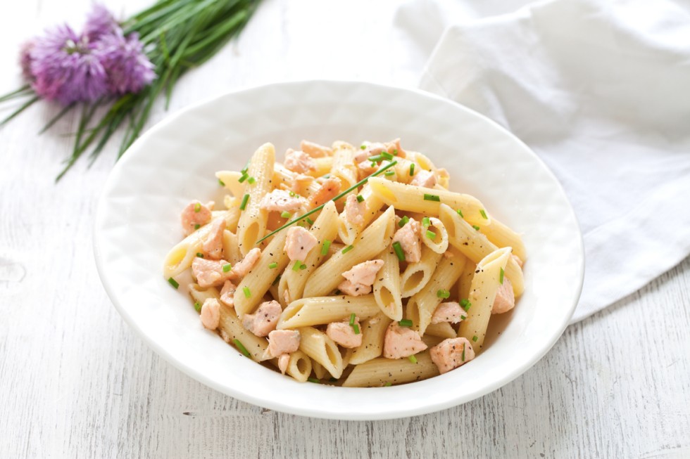 Penne al salmone