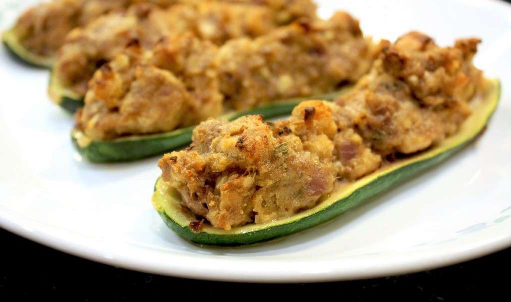 Zucchine ripiene di tonno