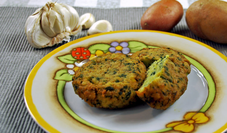 Polpette di patate e cicoria