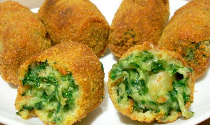 Crocchette di spinaci