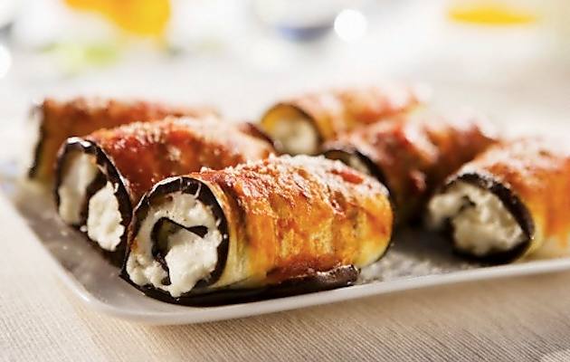 involtini di melanzane e ricotta