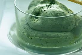 MOUSSE TE' VERDE E CREMA AL CIOCCOLATO