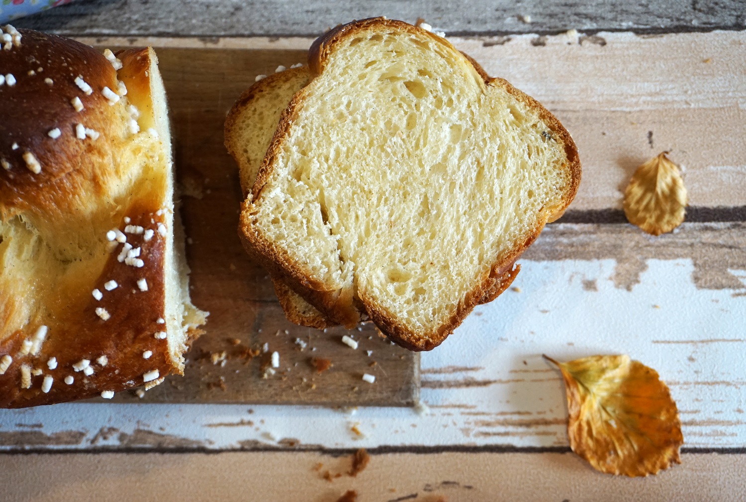 Torta brioches alla vaniglia