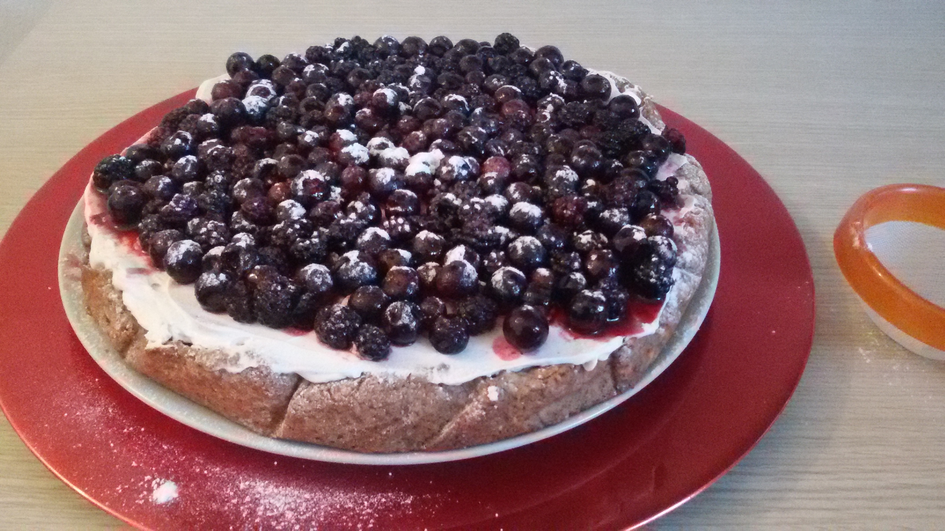 Cheesecake al ribes nero