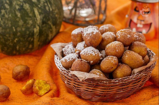 Frittelle dolci alla zucca