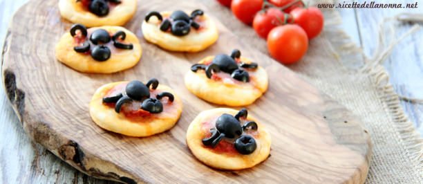 pizzette di halloween