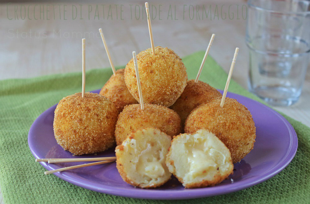 Crocchette di patate al formaggio