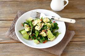 insalata con spinaci e cavolo riccio